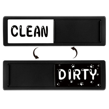 Dishwasher Magnet Clean Dirty Sign Double-Sided Refrigerator Magnet, Silver-Blue Gray, Black-Blue Gray, Silver-Black and White, Black-Black and White, Silver- Cat Claw), Turkish, Black Cat Claw, Black Love, Silver Love, Silver Gray White, Black Gray   ...