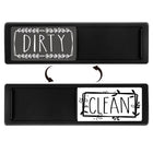Dishwasher Magnet Clean Dirty Sign Double-Sided Refrigerator Magnet, Silver-Blue Gray, Black-Blue Gray, Silver-Black and White, Black-Black and White, Silver- Cat Claw), Turkish, Black Cat Claw, Black Love, Silver Love, Silver Gray White, Black Gray   ... - DealBuddy