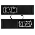 Dishwasher Magnet Clean Dirty Sign Double-Sided Refrigerator Magnet