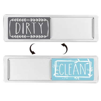 Dishwasher Magnet Clean Dirty Sign Double-Sided Refrigerator Magnet, Silver-Blue Gray, Black-Blue Gray, Silver-Black and White, Black-Black and White, Silver- Cat Claw), Turkish, Black Cat Claw, Black Love, Silver Love, Silver Gray White, Black Gray   ...