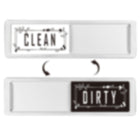 Dishwasher Magnet Clean Dirty Sign Double-Sided Refrigerator Magnet, Silver-Blue Gray, Black-Blue Gray, Silver-Black and White, Black-Black and White, Silver- Cat Claw), Turkish, Black Cat Claw, Black Love, Silver Love, Silver Gray White, Black Gray   ... - DealBuddy
