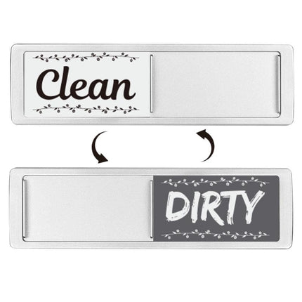 Dishwasher Magnet Clean Dirty Sign Double-Sided Refrigerator Magnet, Silver-Blue Gray, Black-Blue Gray, Silver-Black and White, Black-Black and White, Silver- Cat Claw), Turkish, Black Cat Claw, Black Love, Silver Love, Silver Gray White, Black Gray   ...