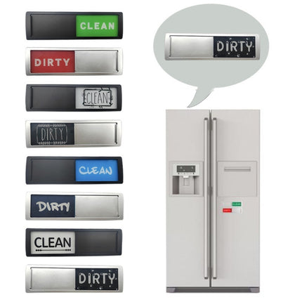 Dishwasher Magnet Clean Dirty Sign Double-Sided Refrigerator Magnet