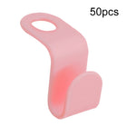 50pcs Hanger Connecting Hooks Household Superimposed Hooks