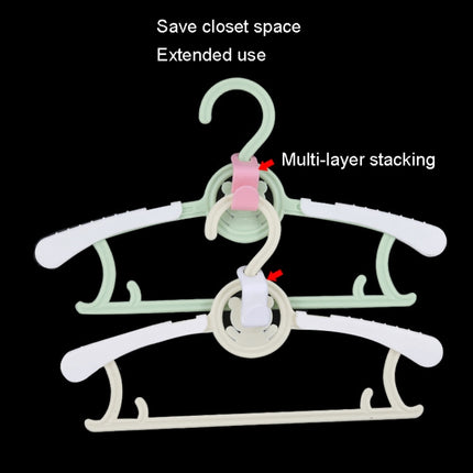 50pcs Hanger Connecting Hooks Household Superimposed Hooks