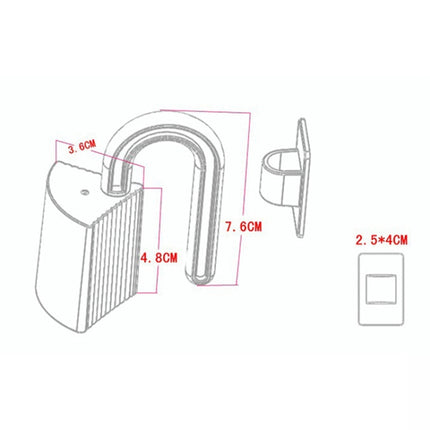 Door Seam Protection Anti-Pinching Safety Door Card Children Door Seam Stopper
