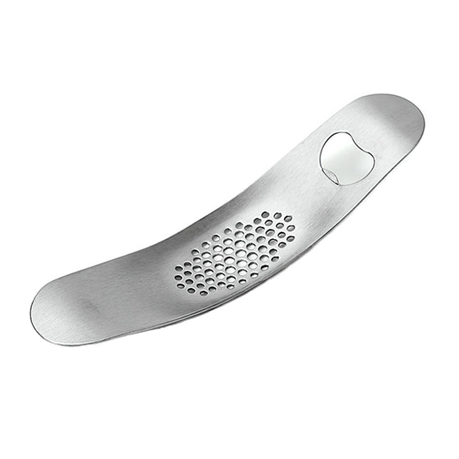 WGKT0089 430 Stainless Steel Boat Shaped Garlic Grinder Manual Garlic Press Tools Kitchen Gadgets, Garlic Grinder(Style 1), Garlic Grinder(Style 2) - DealBuddy
