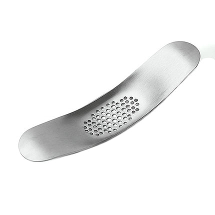 WGKT0089 430 Stainless Steel Boat Shaped Garlic Grinder Manual Garlic Press Tools Kitchen Gadgets, Garlic Grinder(Style 1), Garlic Grinder(Style 2) - DealBuddy