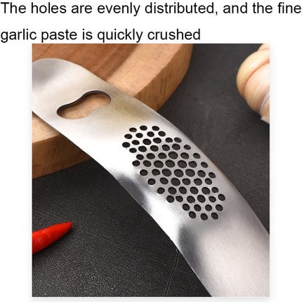 WGKT0089 430 Stainless Steel Boat Shaped Garlic Grinder Manual Garlic Press Tools Kitchen Gadgets, Garlic Grinder(Style 1), Garlic Grinder(Style 2) - DealBuddy