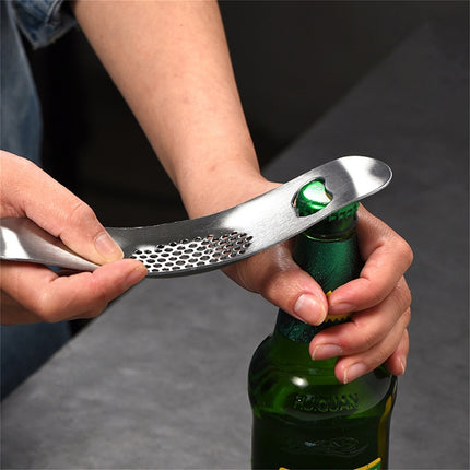 WGKT0089 430 Stainless Steel Boat Shaped Garlic Grinder Manual Garlic Press Tools Kitchen Gadgets, Garlic Grinder(Style 1), Garlic Grinder(Style 2) - DealBuddy