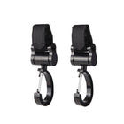 2pcs Universal Baby Stroller Hooks Accessories 360 Degree Sticky Hooks, Sticky Hooks(Pink), Sticky Hooks(Yellow), Sticky Hooks(Black)