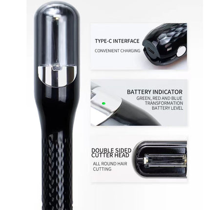Wireless Hair Split Ends Trimmer USB Charging Hair Cutter Smooth End Cutting Clipper, Gen 3 Black, Gen 3 Red, Gen 3 Silver - DealBuddy