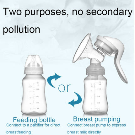 Adjustable Force Breast Pump 2 in 1 Manual Breast Pump Maternity Products
