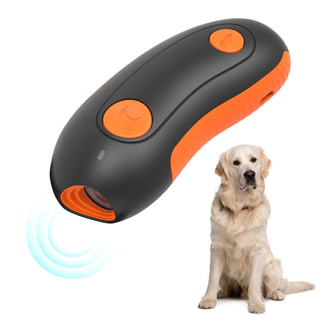Ultrasonic Pet Trainer Handheld Sonic Dog Repeller Portable Electronic Dog Trainer, D2 - DealBuddy