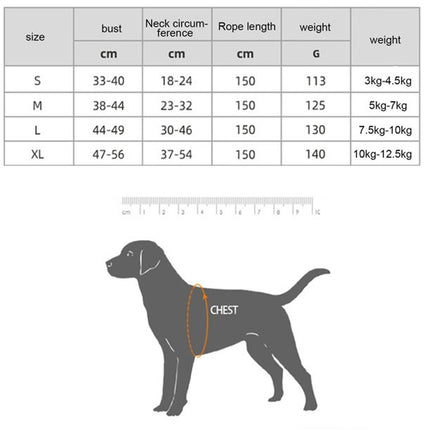 Pet Vest Harness + Traction Rope Set Reflective Breathable Dog Cat Harness, S, M, L, XL - DealBuddy