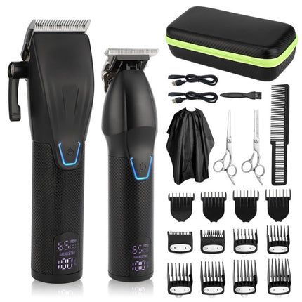Men Electric Haircutting Tools Set Sculpting Electric Clipper, LM-2027 2 In 1 (Black), LM-2027 2 In 1 (Gold) - DealBuddy