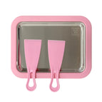 Stainless Steel Pink 22.5x17.5cm