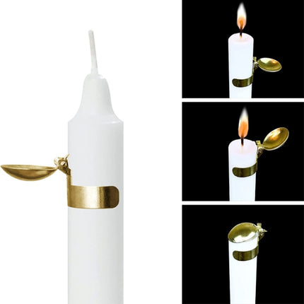 Automatic Candle Extinguisher Metal Candle Extinguishing Fire Clamp Candle Extinguisory Cover