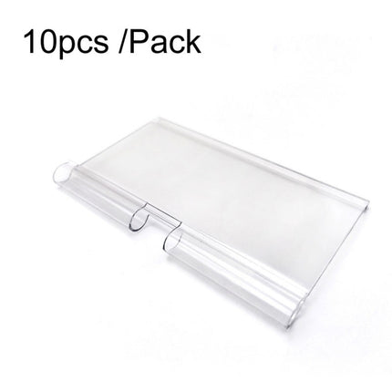 10pcs /Pack Label Strip Supermarket Display Price Sign