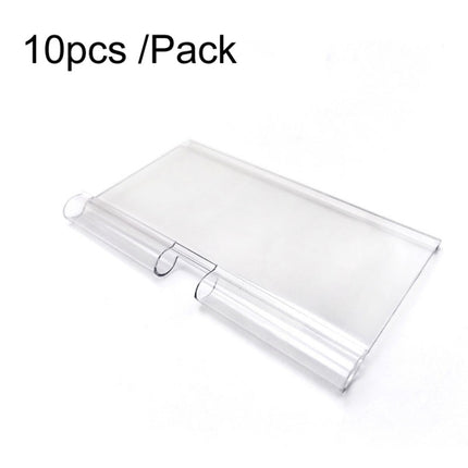 10pcs /Pack Label Strip Supermarket Display Price Sign