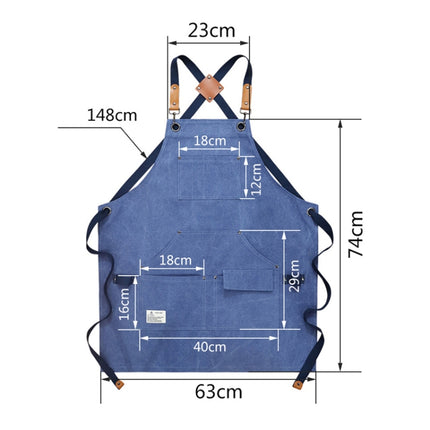 Carpentry Electrician Garden Heavy Canvas Workwear Apron