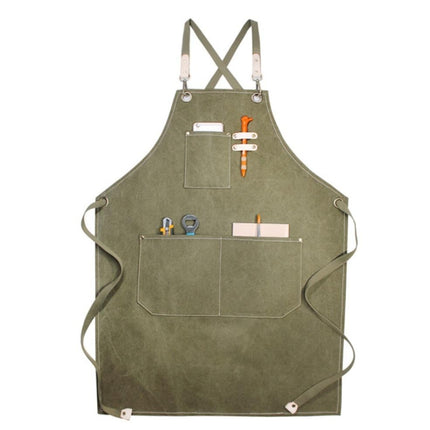 Floral Milk Tea Baking Workwear Apron - DealBuddy