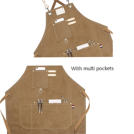 Floral Milk Tea Baking Workwear Apron - DealBuddy