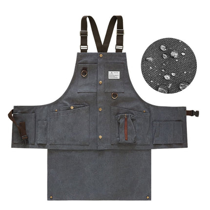 Canvas Electric Craftsmen Multi Pocket Tool Apron - DealBuddy