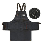 Canvas Electric Craftsmen Multi Pocket Tool Apron - DealBuddy