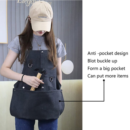 Canvas Electric Craftsmen Multi Pocket Tool Apron - DealBuddy