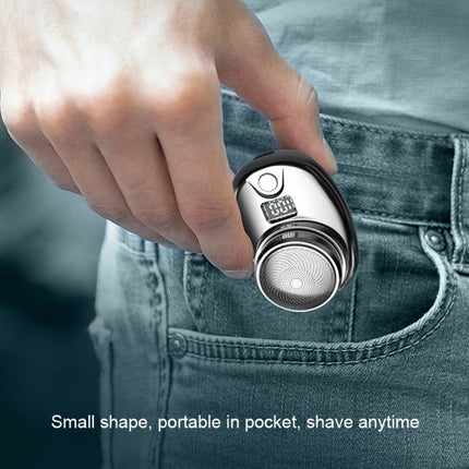 Portable Digital Razor Mini Washable Electric Shaver