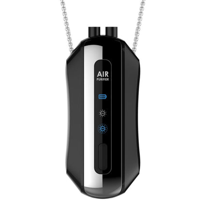 Portable Negative Ion Air Purifier Home Hanging Neck Purifier, Chain Style (White), Chain Style (Black), Rope Style (White), Rope Style (Black) - DealBuddy