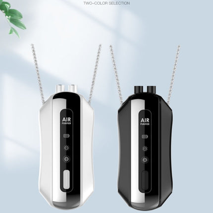 Portable Negative Ion Air Purifier Home Hanging Neck Purifier, Chain Style (White), Chain Style (Black), Rope Style (White), Rope Style (Black) - DealBuddy