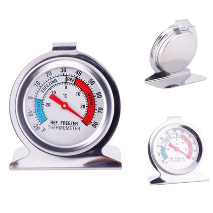 2 Inch Stainless Steel Refrigerator Thermometer Freezer Thermometer - DealBuddy