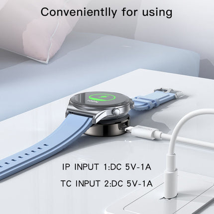 Yesido DS19 For Samsung Smart Watch Portable Charger Dual Input Port Magnetic Wireless Charger - DealBuddy