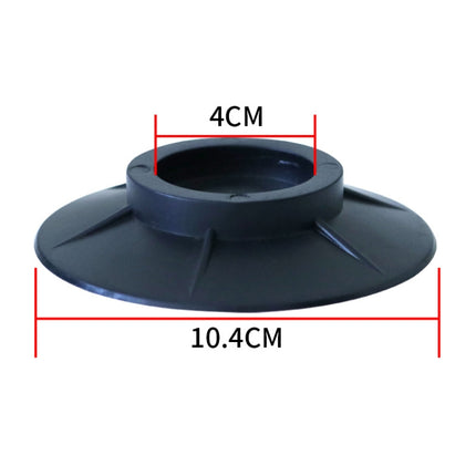 4pcs Universal Washing Machine Non-slip Mat Mute Anti-moving Fixed Base Shock-absorbing Pad