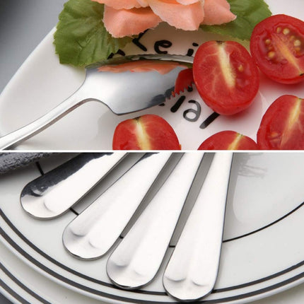 Stainless Steel Scraper Spoon Fruit Grapefruit Spoon Baby Digging Ball Spoon, Silver, Gold - DealBuddy