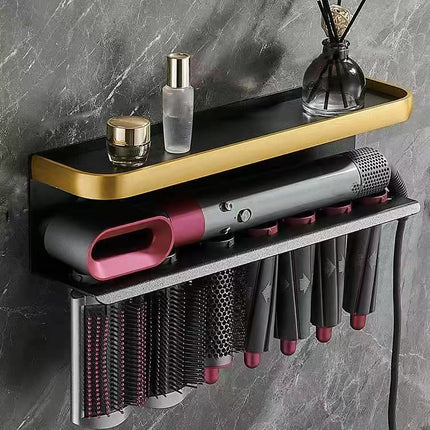 For Dyson Airwrap Wall-Mounted Shelf Storage Rack