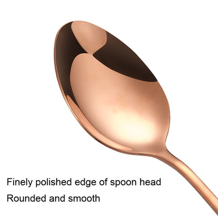 16pcs/set Carton Boxed Gold-Plated Stainless Steel Knife and Fork Set Western Cutlery, Stainless Steel Color, Gold, Rose Gold, Colorful, Black - DealBuddy