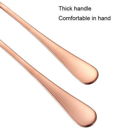 16pcs/set Carton Boxed Gold-Plated Stainless Steel Knife and Fork Set Western Cutlery, Stainless Steel Color, Gold, Rose Gold, Colorful, Black - DealBuddy