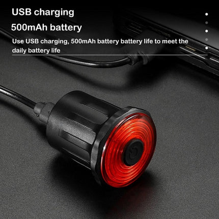 WEST BIKING Bicycle USB Charging Smart Brake Sensor Warning Tail Light - DealBuddy