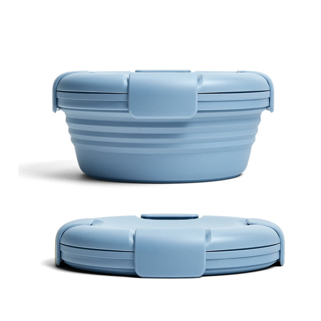 1100ml Silicone Folding Lunch Box  Travel Bowl Microwave & Dishwasher Safe