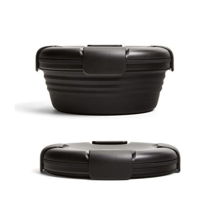 1100ml Silicone Folding Lunch Box  Travel Bowl Microwave & Dishwasher Safe