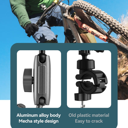TELESIN  Aluminum Alloy Crab Claw Handlebar Tube Clamp For Sports Camera Mobile Phones - DealBuddy