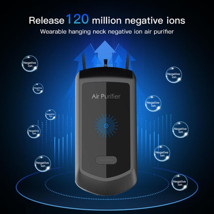 120 Million Negative Ion Air Purifier Mini Hanging Neck Purifier - DealBuddy