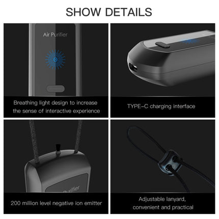 120 Million Negative Ion Air Purifier Mini Hanging Neck Purifier - DealBuddy