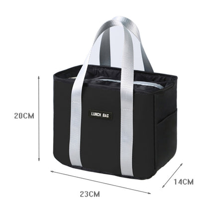 Portable Insulation Bag Waterproof Small Meal Bag Aluminum Foil Thickened Lunch Bag - DealBuddy
