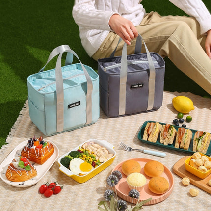 Portable Insulation Bag Waterproof Small Meal Bag Aluminum Foil Thickened Lunch Bag - DealBuddy