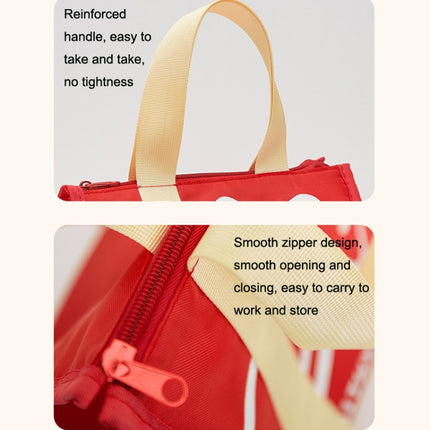 Portable Lunch Box Bag Student Simple Thickened Waterproof Bento Insulation Bag