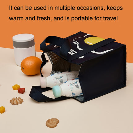 Portable Lunch Box Bag Student Simple Thickened Waterproof Bento Insulation Bag